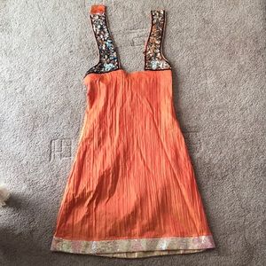 Indian 2-Piece Plissé Suit